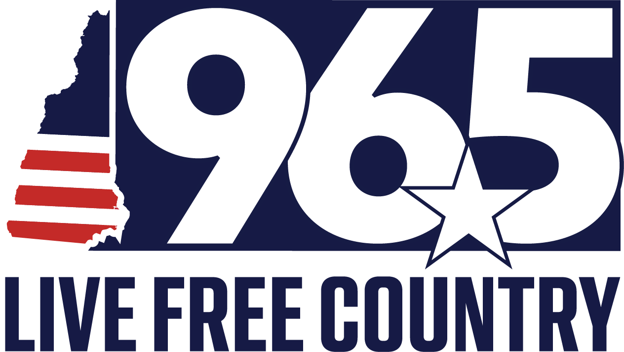 96.5 Live Free Country Logo